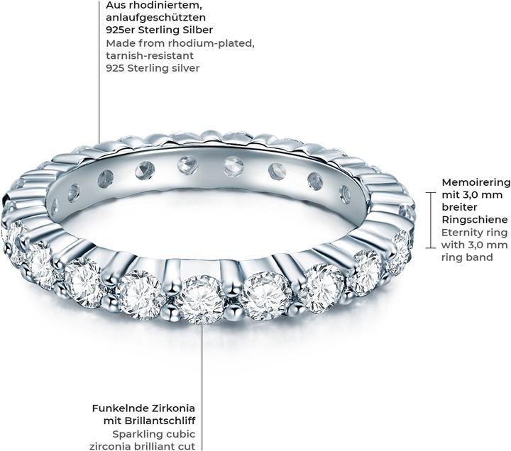 Immagine prodotto Trilani Donna Argento Zirconia argento - 4210 (54, 925 Argento)