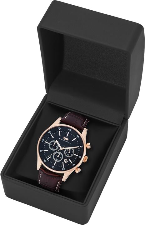 Immagine prodotto Cronografo da uomo Goodwill in vera pelle marrone scuro - 4410 (Cronografo, 45 mm)