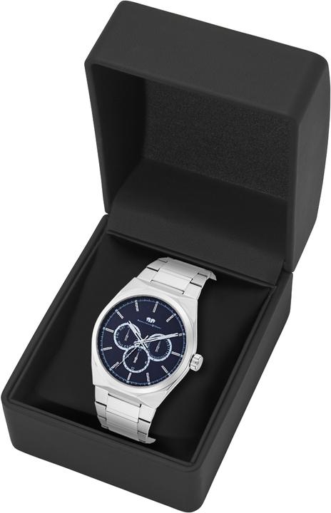 Immagine prodotto Uomo Multifunzioni Cooledge Acciaio inossidabile Argento - 5608 (Orologio da polso analogico, 42 mm)