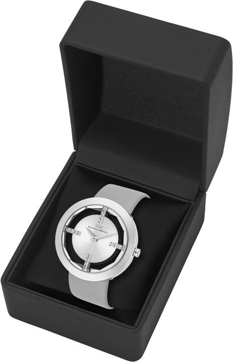 Produktbild Damen Quarzuhr Lucrezia Echtleder grau - 5128 (Analoguhr, 42 mm)