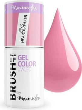 Brush up Brushup Gel Farbe Uv Led Hybrid Nagellack Rosa Heartbreaker 5g (Pink Heartbreaker, UV-Gel Lack)