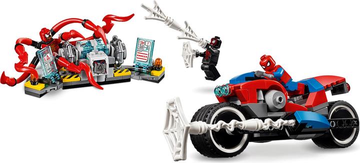 Image du produit LEGO Le sauvetage de la moto Spider-Man (76113, LEGO Marvel)
