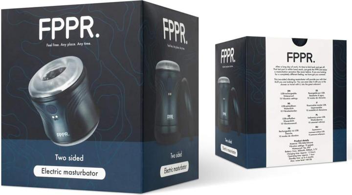 Productafbeelding Fppr 2-zijdige vibrerende masturbator