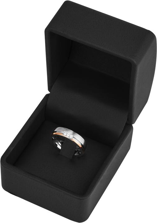 Immagine prodotto Trilani Acciaio inossidabile da donna con zirconi argento/oro rosa - 9652 (56)