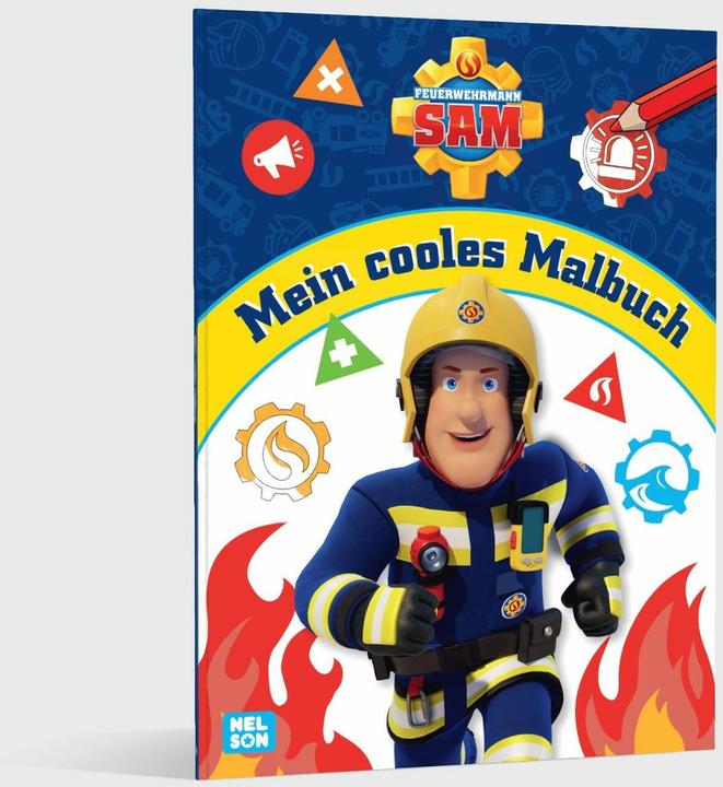 Produktbild Feuerwehrmann Sam: Mein cooles Malbuch
