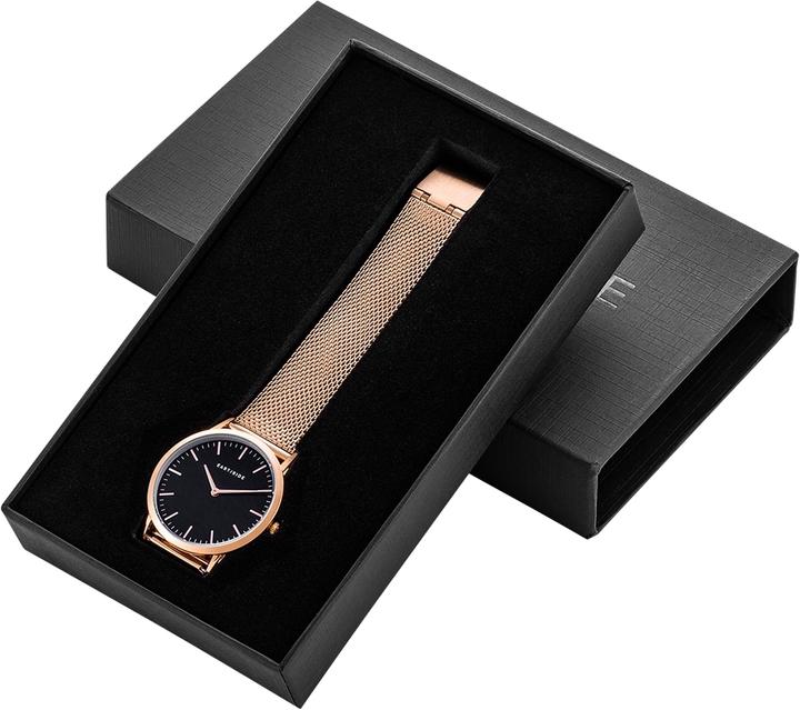Immagine prodotto Eastside Orologio al quarzo da donna Cassina in acciaio inossidabile oro rosa - 9742 (Orologio da polso analogico, 33 mm)