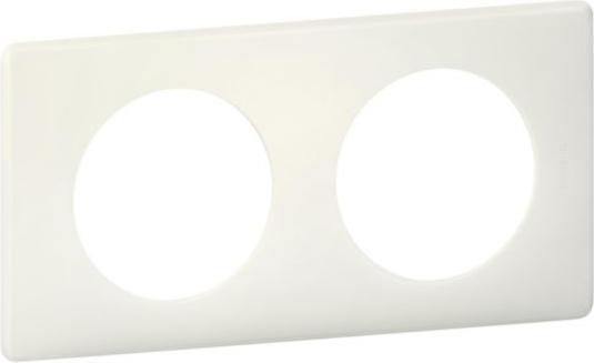 Image du produit Legrand Cadre double Céliane Craie universelle (066702)