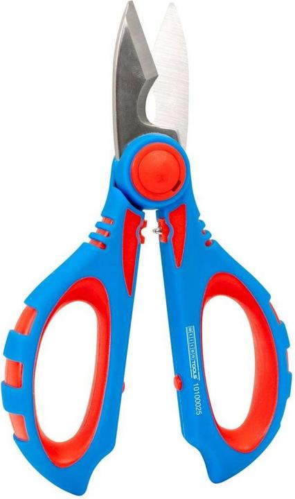 Produktbild Weicon Elektrikerschere XL für feindrähtige Kabel bis max. 50mm² bl/rt (4.30 cm)