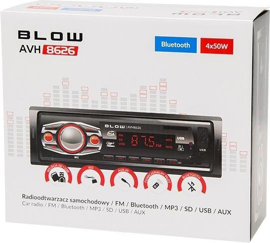 Image du produit Blow AVH-8626 MP3/USB/SD/MMC/BT