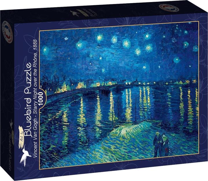 Produktbild Bluebird Puzzle 1000 pieces Vincent Van Gogh - Starry Night over the Rhône, 188 (1000 Teile)