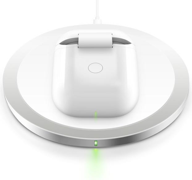 Immagine prodotto Hyper Hyperjuice Qi adattatore wireless AirPods bianco (Coperchio della custodia di ricarica)
