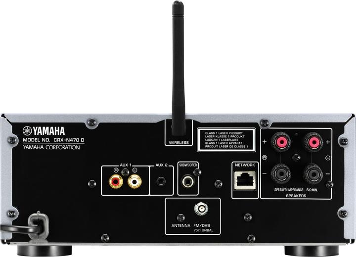 Immagine prodotto Yamaha Mcr-N570dab (Lettore CD, WiFi, Bluetooth, Multisala, Airplay, Spotificare collegare, 2x 22 W)