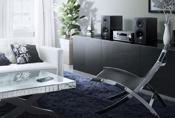 Immagine prodotto Yamaha Mcr-N470dab (Lettore CD, WiFi, Bluetooth, Multisala, Airplay, Spotificare collegare, 2x 22 W)