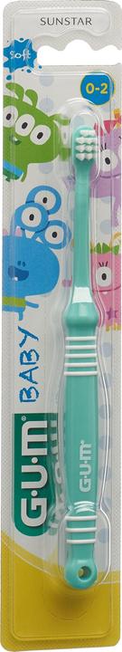 GUM SUNSTAR Baby Zahnbürste 0-2 Jahre mint (Weich, 1 x)