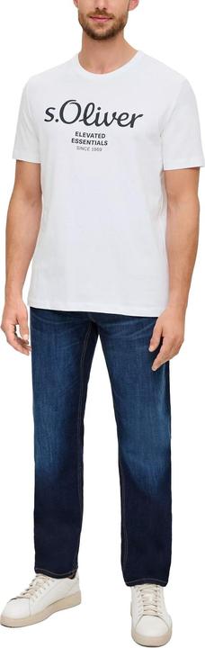 Produktbild S.Oliver T-Shirt Casual Bequem sitzend Logo T-Shirt (XXL)