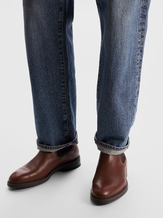 Image du produit Selected Homme Bottes de Chelsea en cuir (42)