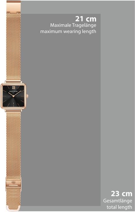 Produktbild Eastside Damen Quarzuhr Grand Edelstahl roségold - 24169 (Analoguhr, 37.60 mm)