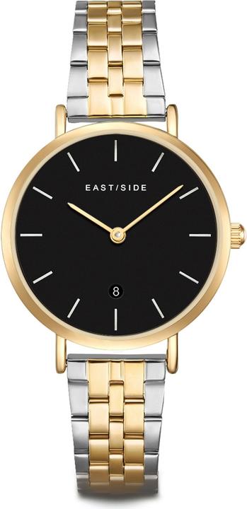 Eastside Damen Quarzuhr Bloomfield Edelstahl silber/gelbgold - 24173 (Analoguhr, 32.10 mm)