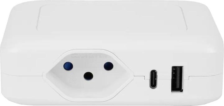 Actual product image Steffen IQ charging station (3 x, Type 13, USB-A, USB-C, 1.50 m)