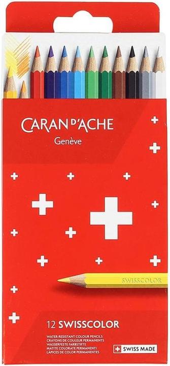 Caran d'Ache Buntstifte (Multicolor, 12 x)