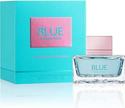 Antonio Banderas Blue Seduction Woman Eau de Toilette für Frauen 50ml (Eau de Toilette, 50 ml)