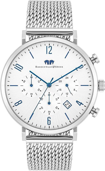 Immagine prodotto Cronografo da uomo Arakon in acciaio inossidabile argento - 26837 (Cronografo, 42 mm)