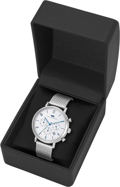Immagine prodotto Cronografo da uomo Arakon in acciaio inossidabile argento - 26837 (Cronografo, 42 mm)