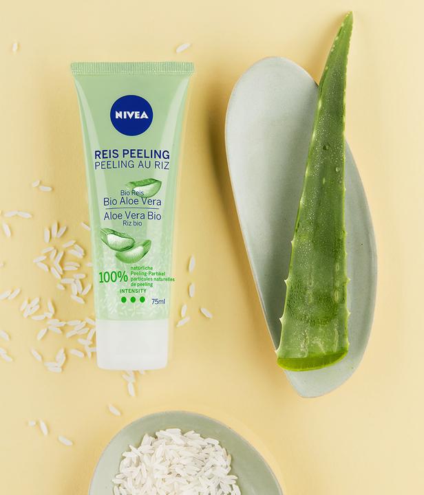 Image du produit NIVEA Riz Exfoliant Bio Aloe Vera (Gommage, 75 ml)