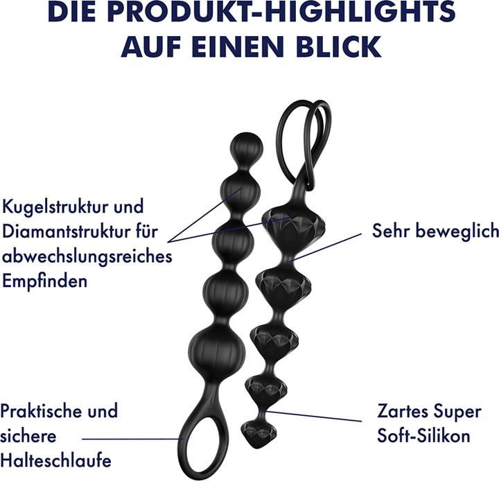 Actual product image Satisfyer Anal Beads Set