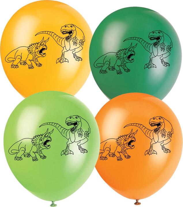 Produktbild Partystrolche Dino Luftballons Party Deko (8 x)
