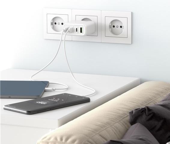 Produktbild Goobay Multiport-Schnellladegerät (68 W)