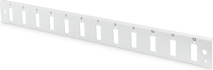 Actual product image Digitus Fiber Optic Splice Box Front Panel, quick lock, 12x SC DX, 1U