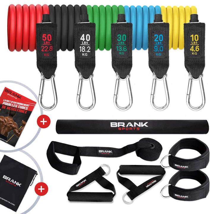 Produktbild Brank Sports Fitnessbänder Set (Leicht)