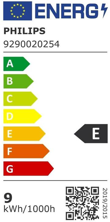 Energy Label Philips Lamp (E27, 8.50 W, 1055 lm, 1 x, E)