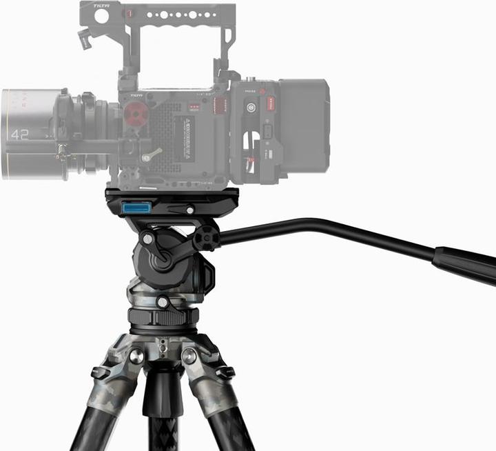 Produktbild Tilta CT08 Cine Fluid Head 75 mm, 3-Stage Carbon Fiber Tripod (Metall, Carbon)