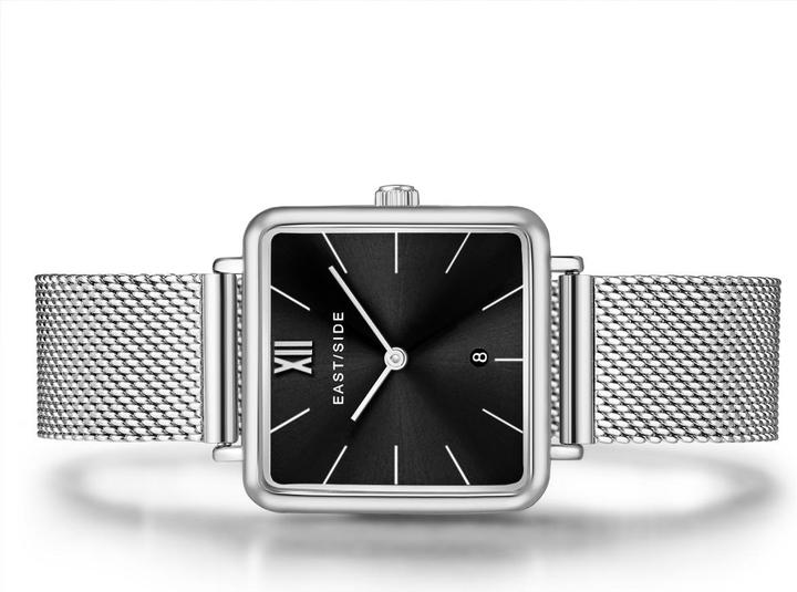 Immagine prodotto Eastside Orologio al quarzo da donna Grand in acciaio inox argento - 24165 (Orologio da polso analogico, 37.60 mm)