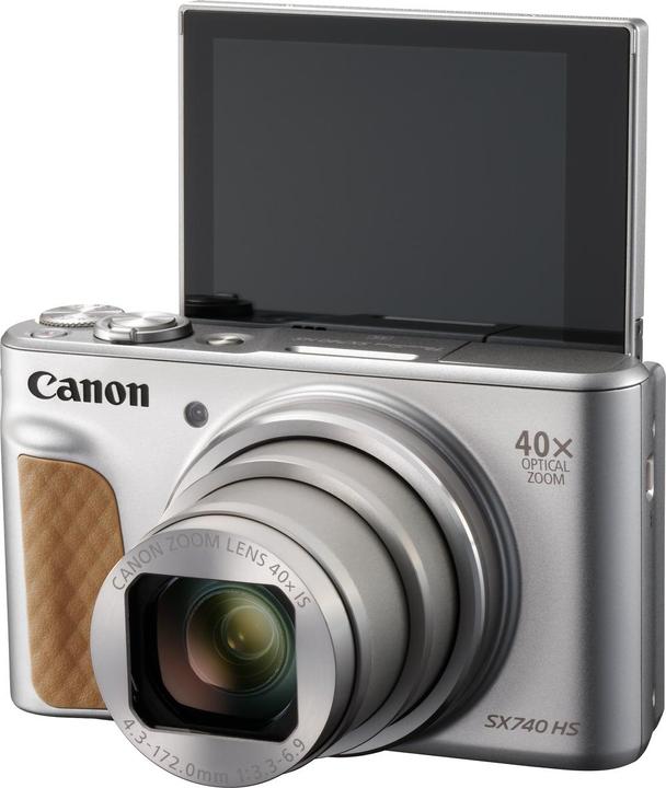 Image du produit Canon PowerShot SX740HS (4.3 - 172 mm, 20.30 Mpx, 1/2,3'')