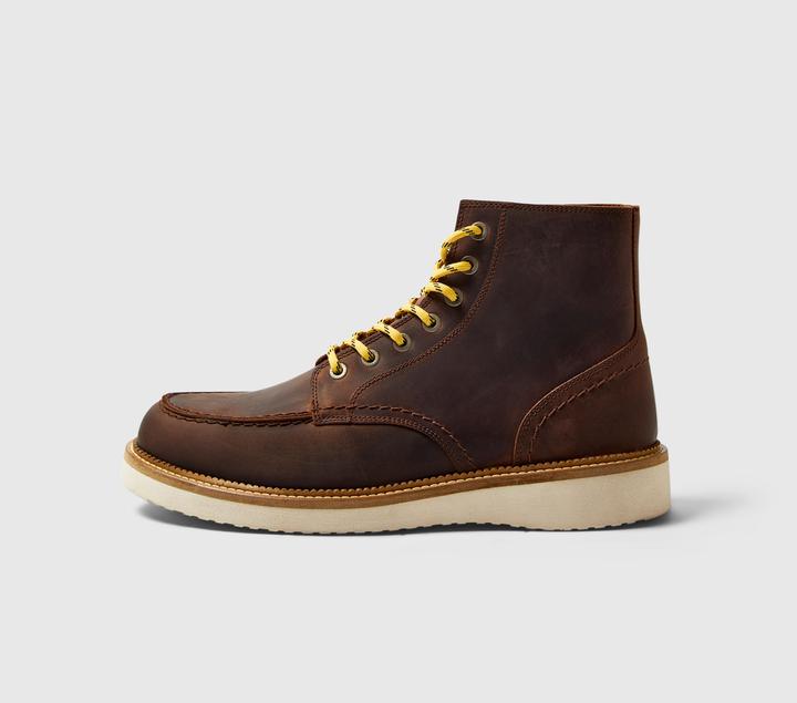 Actual product image Selected Homme Moc Toe Leather Boots (40)