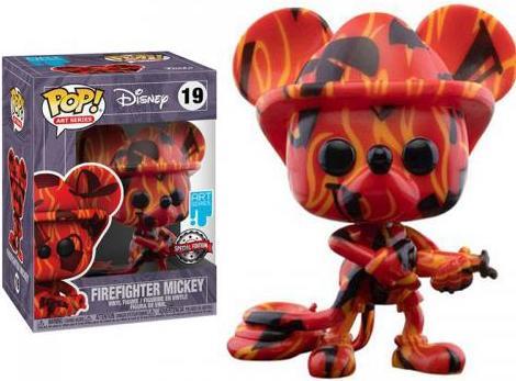 Image du produit Funko POP! Disney Artist Series Firefighter Mickey (19) EXM