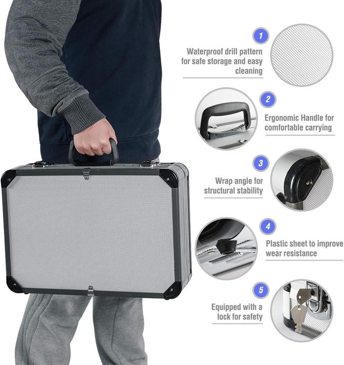 Actual product image Workpro Toolbox (119 pieces)