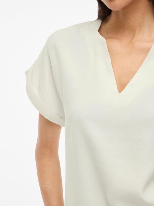 Immagine prodotto Vila VIMARLEE Split Neck Oberteil mit kurzen Ärmeln (42)