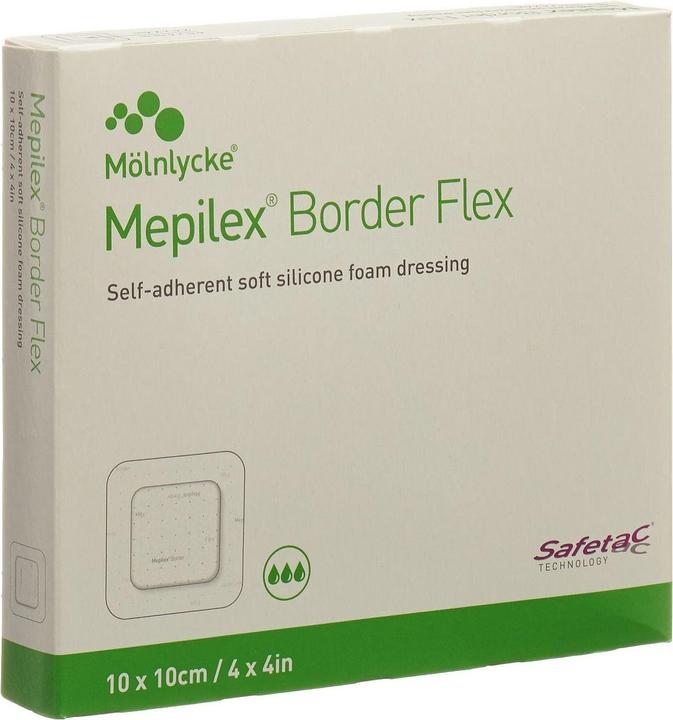 Produktbild Mepilex Border Flex 10x10cm 595350 (5 x)