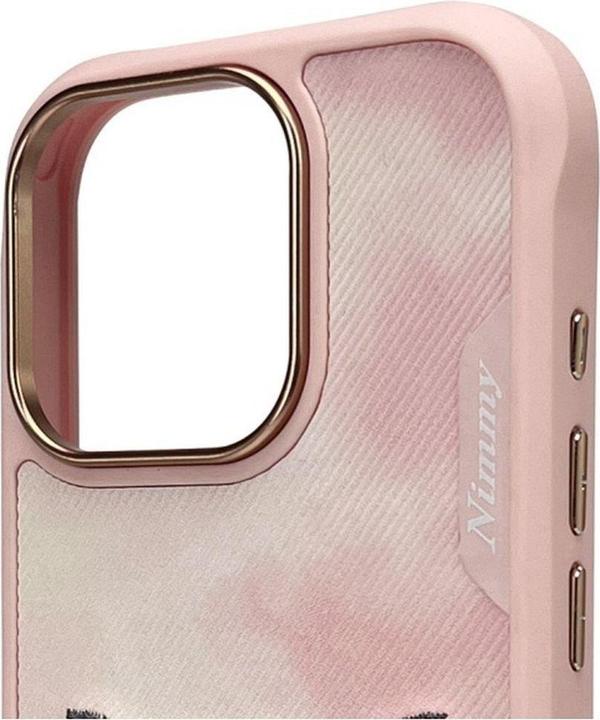 Immagine prodotto Nimmy case iPhone 16 Pro Max 6.9" pink Big Eyed Pet 2.0 Cat (Apple iPhone 16 Pro Max)