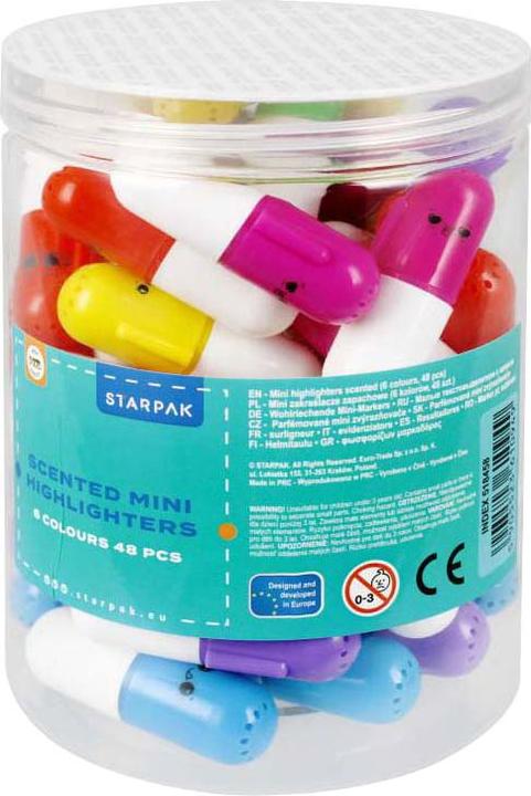 Produktbild Mini Duft-Textmarker Farbmix, 48 Stk. (48 x)