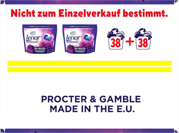 Image du produit Lenor Améthyste Rêve floral (76 Cycles de lavage, Pods)