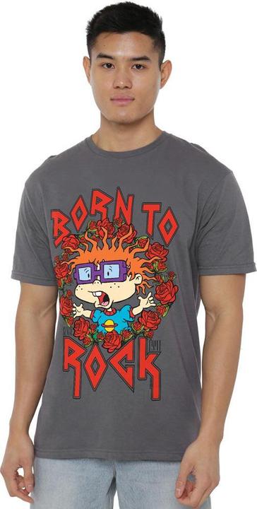 Immagine prodotto Rugrats Chucky Was Born To Rock Maglietta Uomo (4XL)