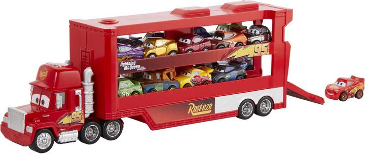 Productafbeelding Disney Cars Mini Racer Transporter Mack (incl. 1 Mini Racer)