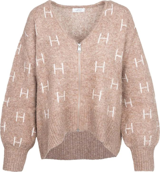 Hést Strickjacke FAM Zip Jacket