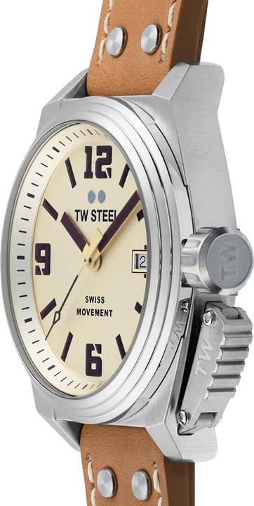 Actual product image TW-Steel TW1100 Canteen Men's Watch 42mm 10ATM (Analogue wristwatch, 42 mm)