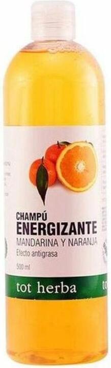 Actual product image Tot Herba Shampoo Tangerine and Orange 500 ml (500 ml, Liquid shampoo)